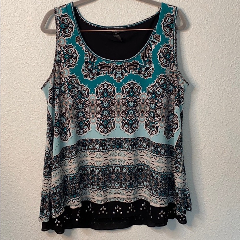 Style & Co Women’s Beautifully Colored Top Size XL